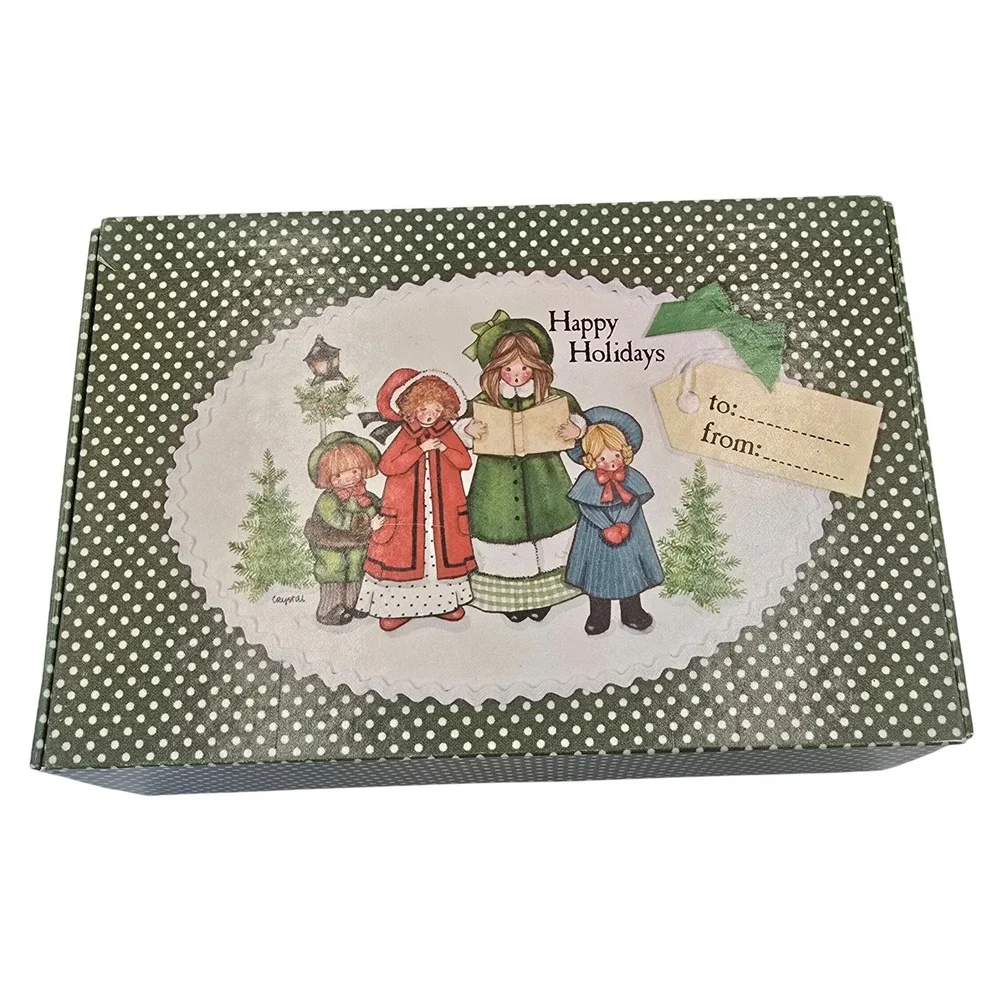 Vintage General Box Co. Christmas Nestled Pencil Gift Box Set 3ct. NEW